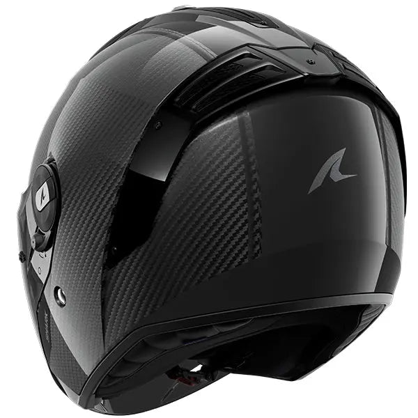 Shark RS Jet Carbon Open Face Helmet Blank Black / Carbon FREE 1 YEAR Returns, FREE UK Delivery | ThrottleChimp