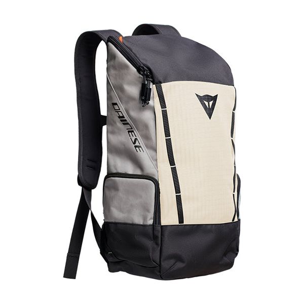 Dainese Explorer D-Clutch Backpack Beige / Black / Silver FREE 1 YEAR Returns, FREE UK Delivery | ThrottleChimp