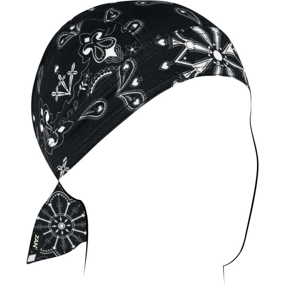 ZAN Flydanna SportFlex Headwrap Paisley Black