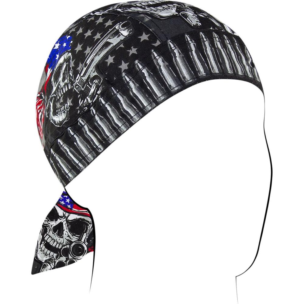 ZAN Flydanna Cotton Headwrap USA Gunskull