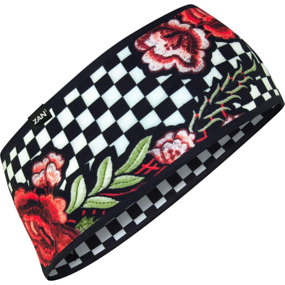 ZAN SportFlex Headband Checkered Floral