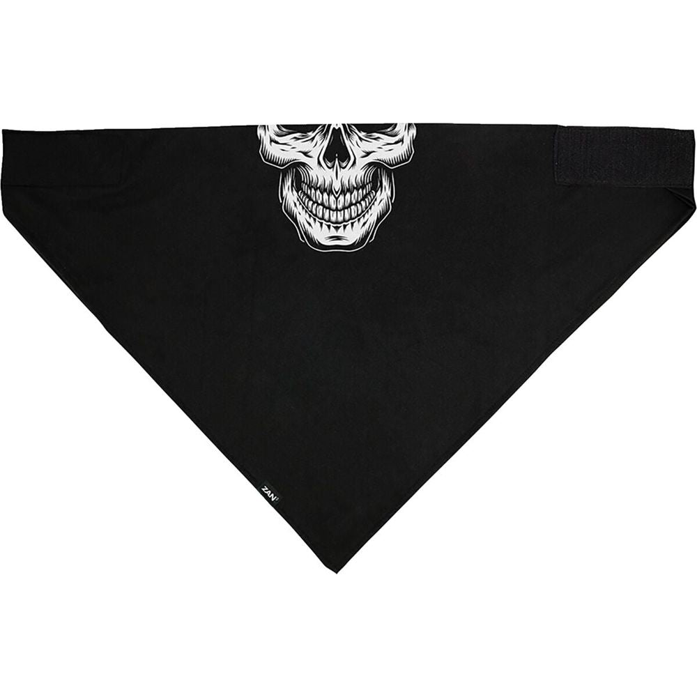 ZAN SportFlex Bandana Skull Black / White