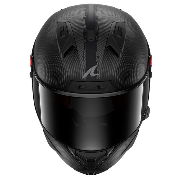 Shark Aeron-GP Full Face Helmet Full Matt Carbon (Image 2) - ThrottleChimp