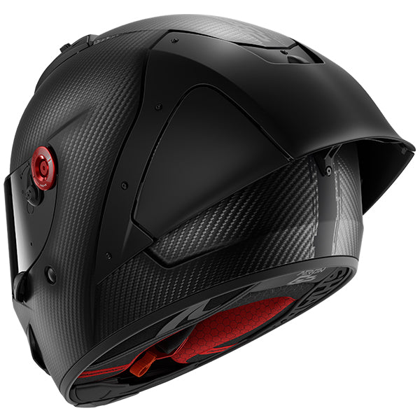 Shark Aeron-GP Full Face Helmet Full Matt Carbon (Image 3) - ThrottleChimp