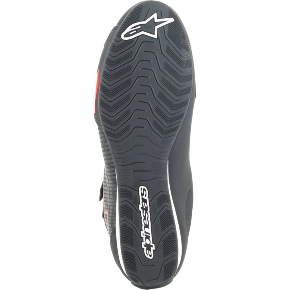 Alpinestars Sektor Riding Shoes Black / Bright Red FREE 1 YEAR Returns, FREE UK Delivery | ThrottleChimp