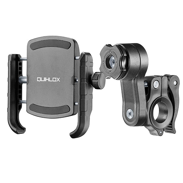 Interphone Quiklox Crab Pro Handlebar Mount / Holder Black FREE 1 YEAR Returns, FREE UK Delivery | ThrottleChimp