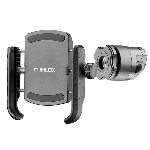 Interphone Quiklox Crab Pro Case & Small / Mirror Bar Mount Kit Black FREE 1 YEAR Returns, FREE UK Delivery | ThrottleChimp