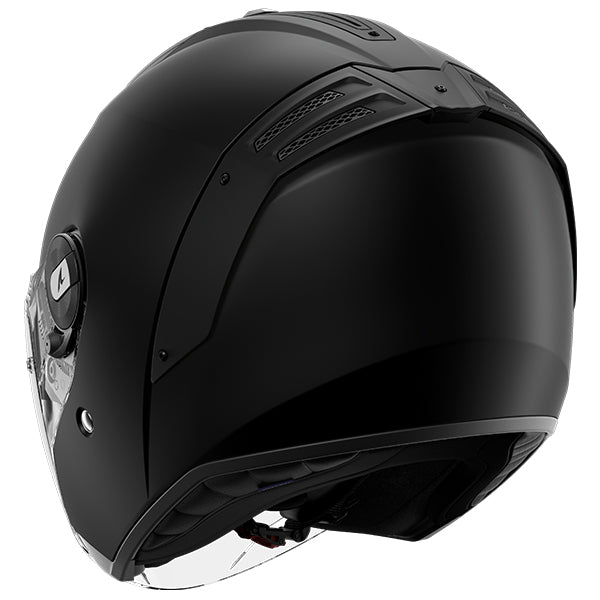 Shark RS Jet Open Face Helmet Blank Matt Black (Image 3) - ThrottleChimp