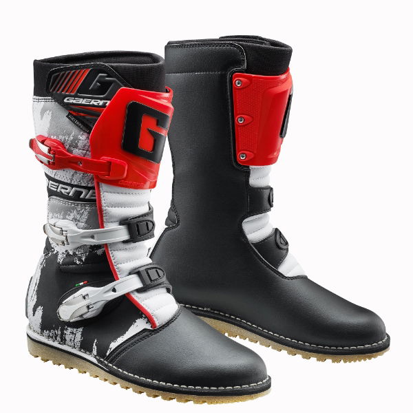 Gaerne Balance Classic Trials Boots Red / Black FREE 1 YEAR Returns, FREE UK Delivery | ThrottleChimp