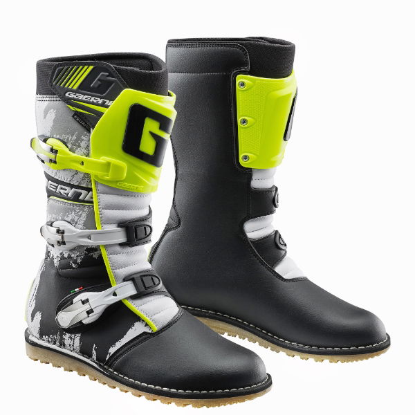 Gaerne Balance Classic Kids Trials Boots Yellow / Black FREE 1 YEAR Returns, FREE UK Delivery | ThrottleChimp