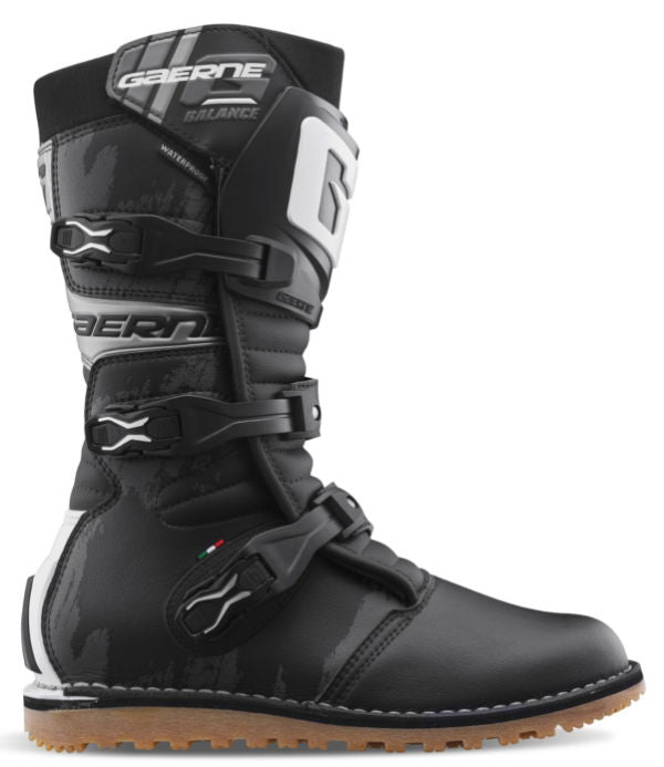 Gaerne Balance XTR Trials Boots Black FREE 1 YEAR Returns, FREE UK Delivery | ThrottleChimp