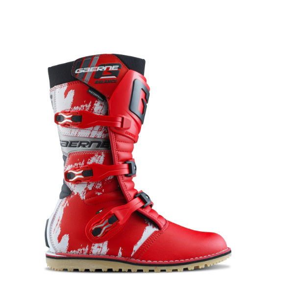 Gaerne Balance XTR Kids Trials Boots Red FREE 1 YEAR Returns, FREE UK Delivery | ThrottleChimp