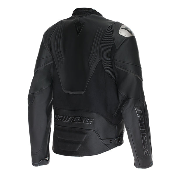 Dainese Racing 5 Leather Jacket Black FREE 1 YEAR Returns, FREE UK Delivery | ThrottleChimp