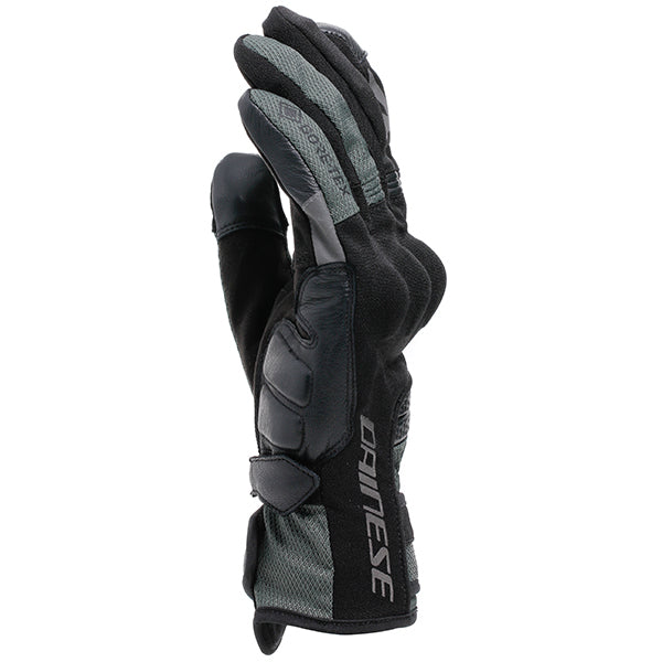 Dainese Teyde Gore-Tex Gloves Black / Army Green FREE 1 YEAR Returns, FREE UK Delivery | ThrottleChimp