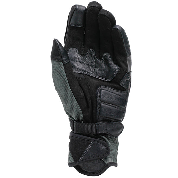 Dainese Teyde Gore-Tex Gloves Black / Army Green FREE 1 YEAR Returns, FREE UK Delivery | ThrottleChimp