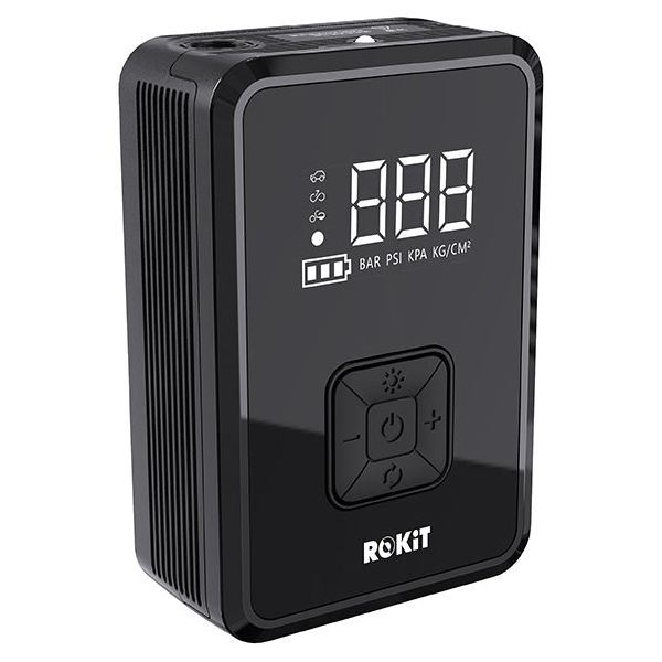 ROKiT Up Tyre Inflator 5200 mAh FREE 1 YEAR Returns, FREE UK Delivery | ThrottleChimp