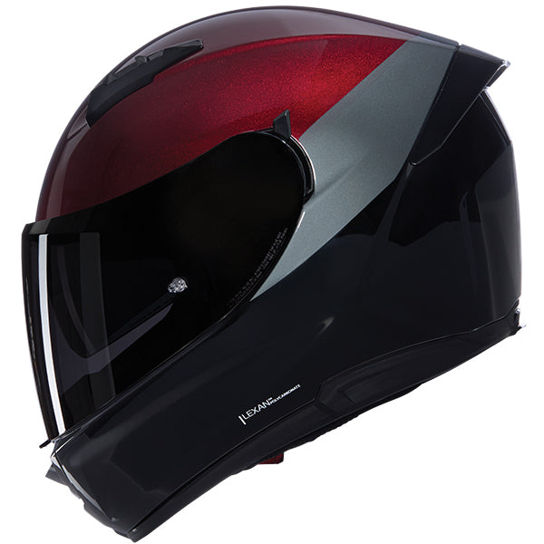 Nolan N60-6 Vern Speciale Full Face Helmet Red / Black / Grey FREE 1 YEAR Returns, FREE UK Delivery | ThrottleChimp