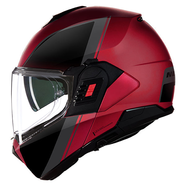 Nolan N120-1 Vern Speciale Modular Flip-Up Helmet Black / Red FREE 1 YEAR Returns, FREE UK Delivery | ThrottleChimp