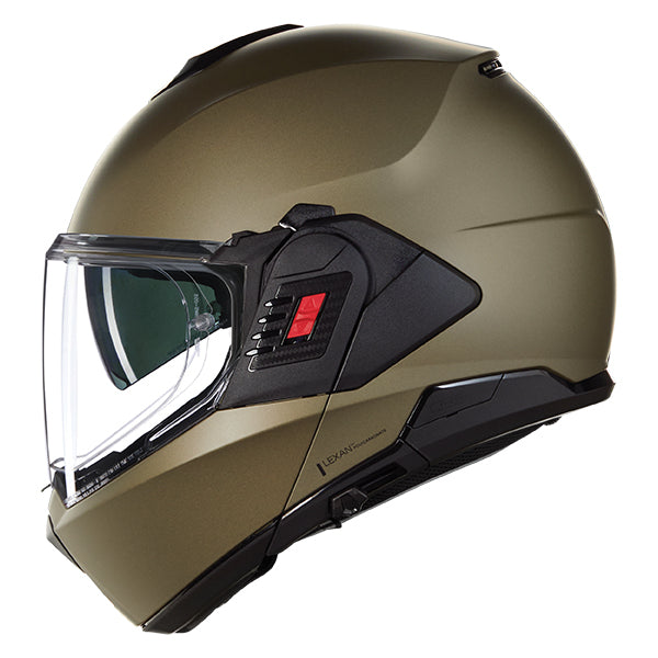 Nolan N120-1 Classico Nobile Modular Flip-Up Helmet Matt Gold FREE 1 YEAR Returns, FREE UK Delivery | ThrottleChimp