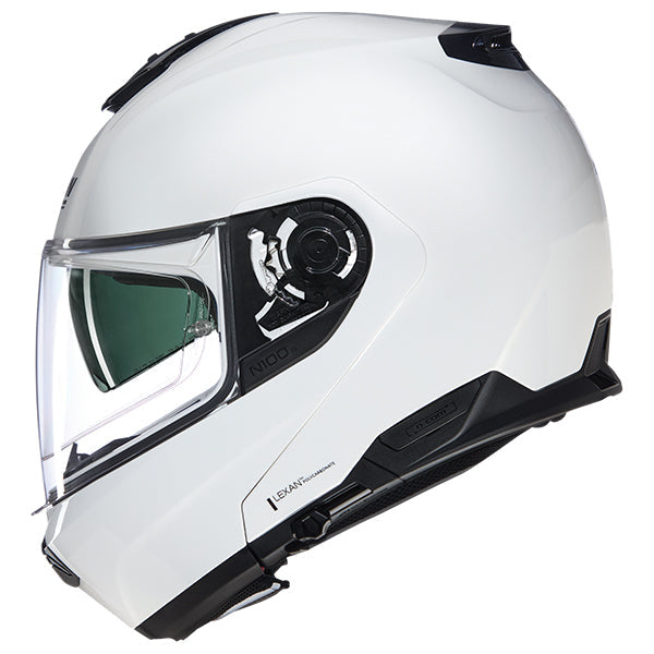 Nolan N100-6 Classico Modular Flip-Up Helmet White FREE 1 YEAR Returns, FREE UK Delivery | ThrottleChimp