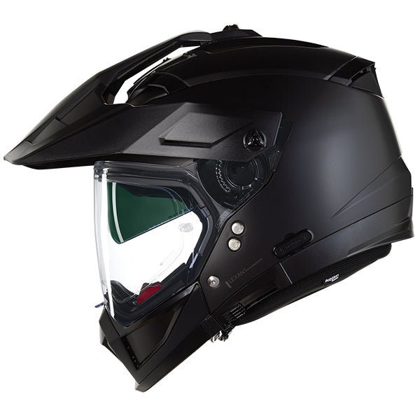 Nolan N70-2 X 06 Classico Adventure Helmet Matt Black FREE 1 YEAR Returns, FREE UK Delivery | ThrottleChimp