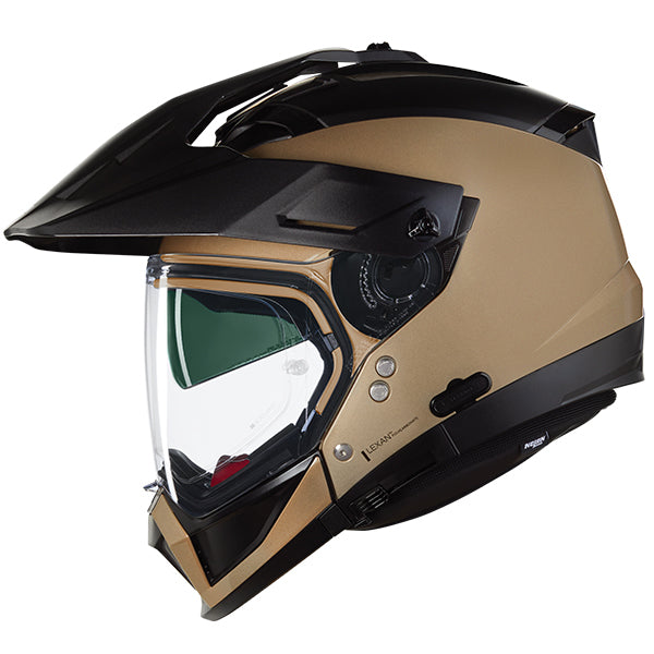 Nolan N70-2 X Classico Nobile Adventure Helmet Gold FREE 1 YEAR Returns, FREE UK Delivery | ThrottleChimp