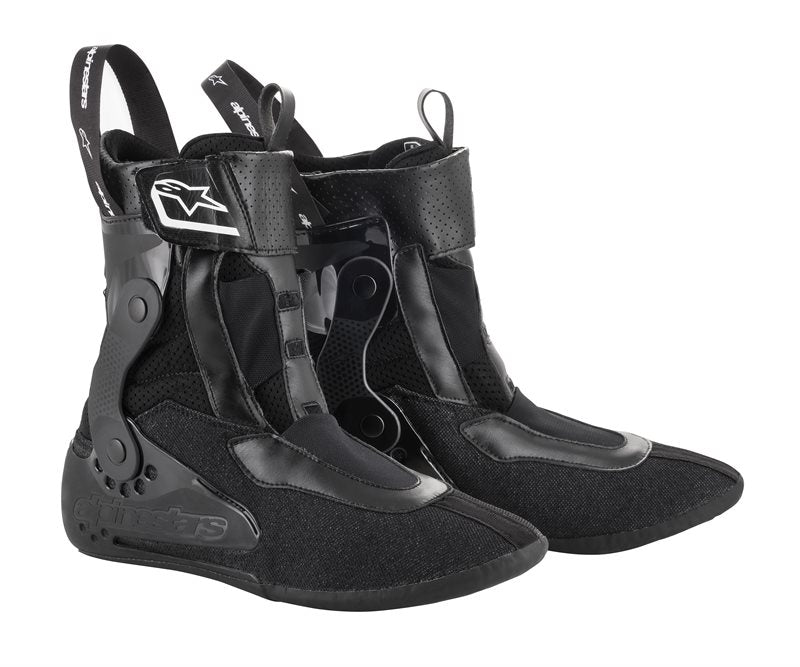 Alpinestars Tech-10 Inner Bootie Black FREE 1 YEAR Returns, FREE UK Delivery | ThrottleChimp