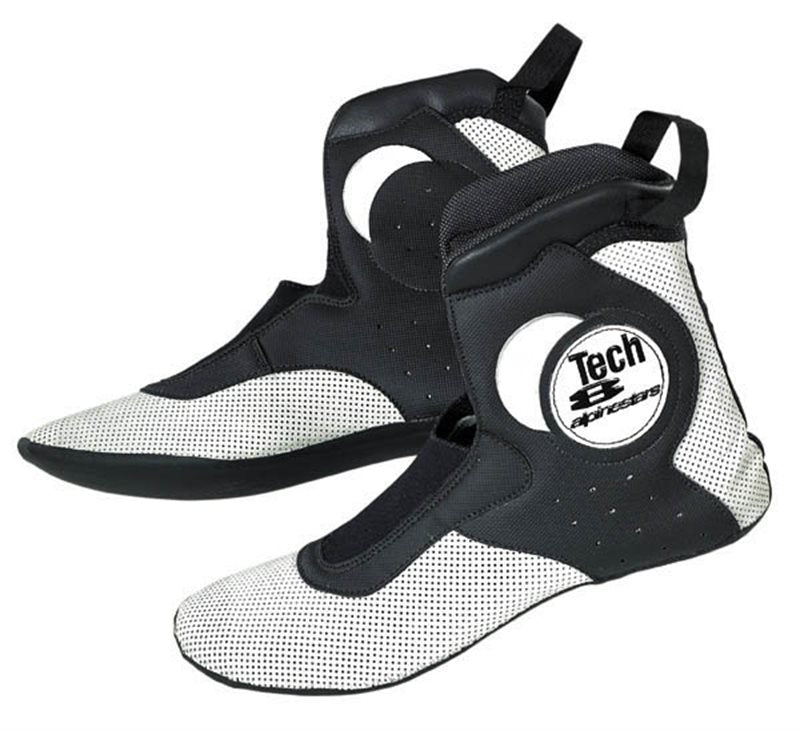 Alpinestars Tech-8 Removable Inner Shoes Grey FREE 1 YEAR Returns, FREE UK Delivery | ThrottleChimp