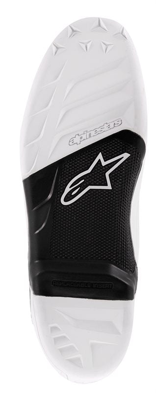 Alpinestars Tech-7 Sole Black / White FREE 1 YEAR Returns, FREE UK Delivery | ThrottleChimp