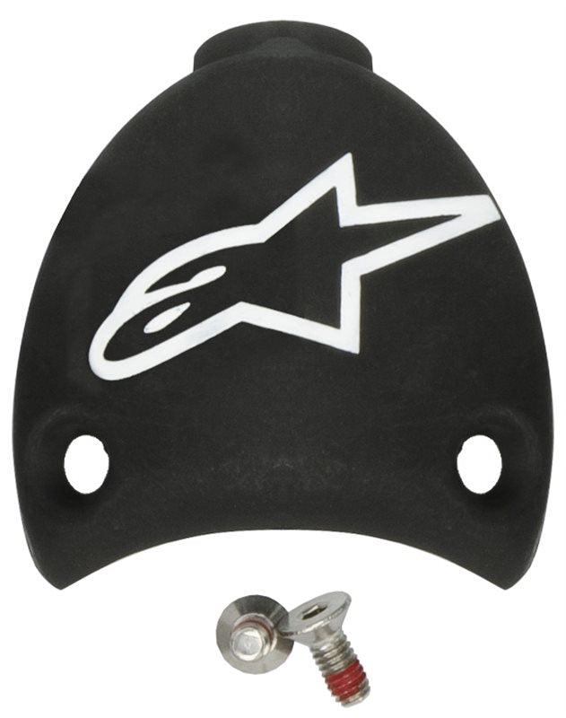 Alpinestars SMX Plus Replaceable Heel Cap Black / White FREE 1 YEAR Returns, FREE UK Delivery | ThrottleChimp