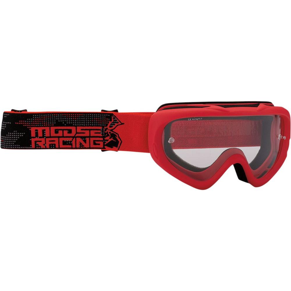 Moose Racing Qualifier Agroid Youth Goggles Red