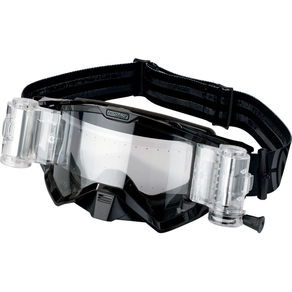 Moose Racing XCR Goggle Complete Roll-Off System Clear