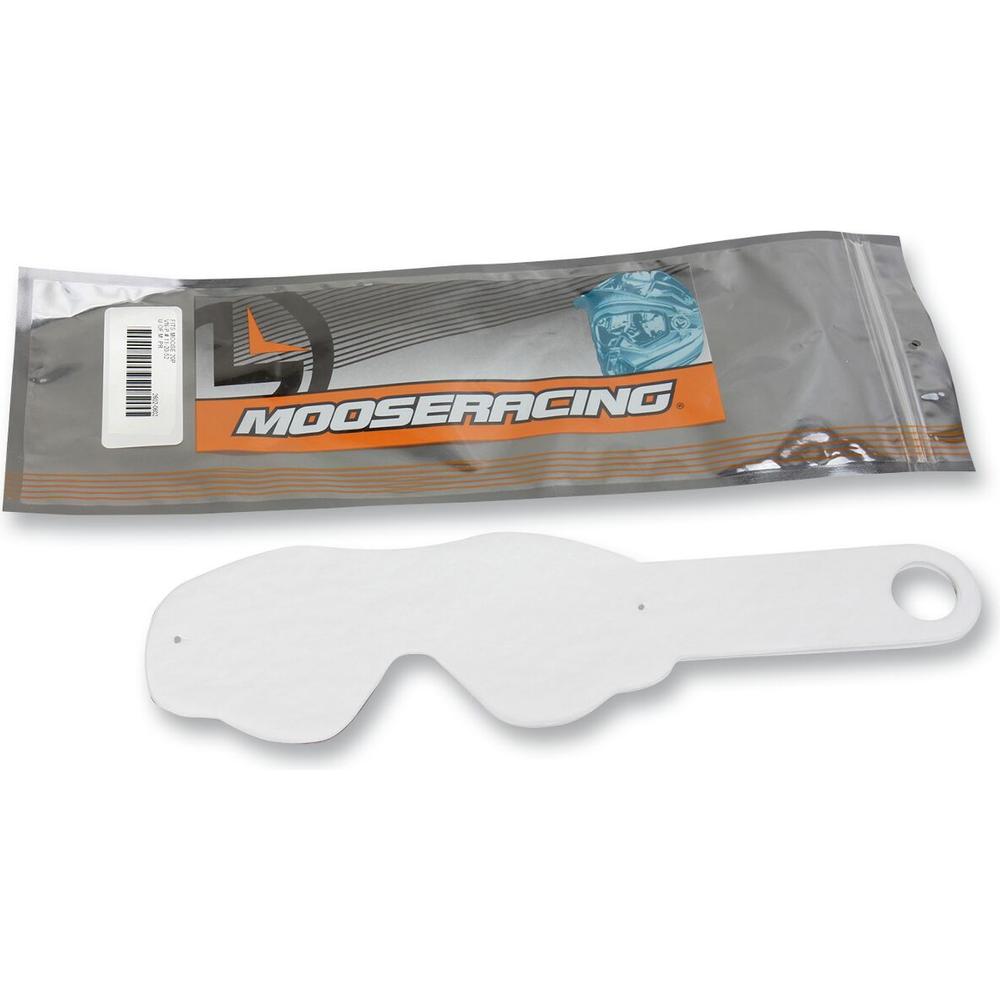 Moose Racing Qualifier Youth Goggle 10-Pack Tear-Offs Clear