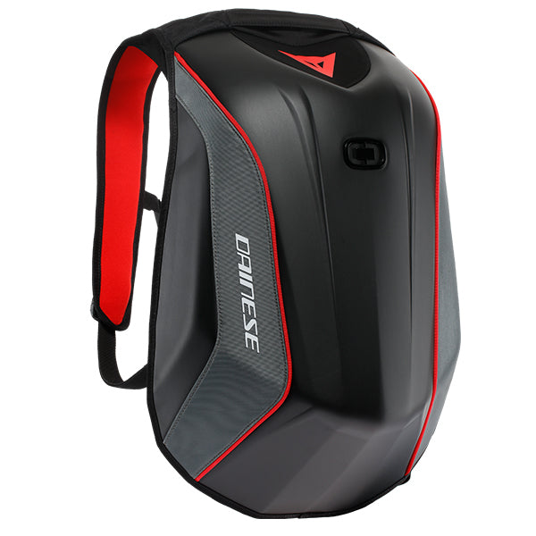 Dainese D-Mach 2 Backpack Black / Grey / Red FREE 1 YEAR Returns, FREE UK Delivery | ThrottleChimp