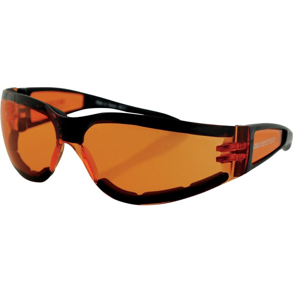 Bobster Shield 2 Adventure Sunglasses Black With Amber Lenses