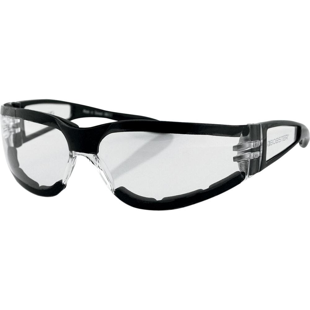 Bobster Shield 2 Adventure Sunglasses Black With Clear Lenses