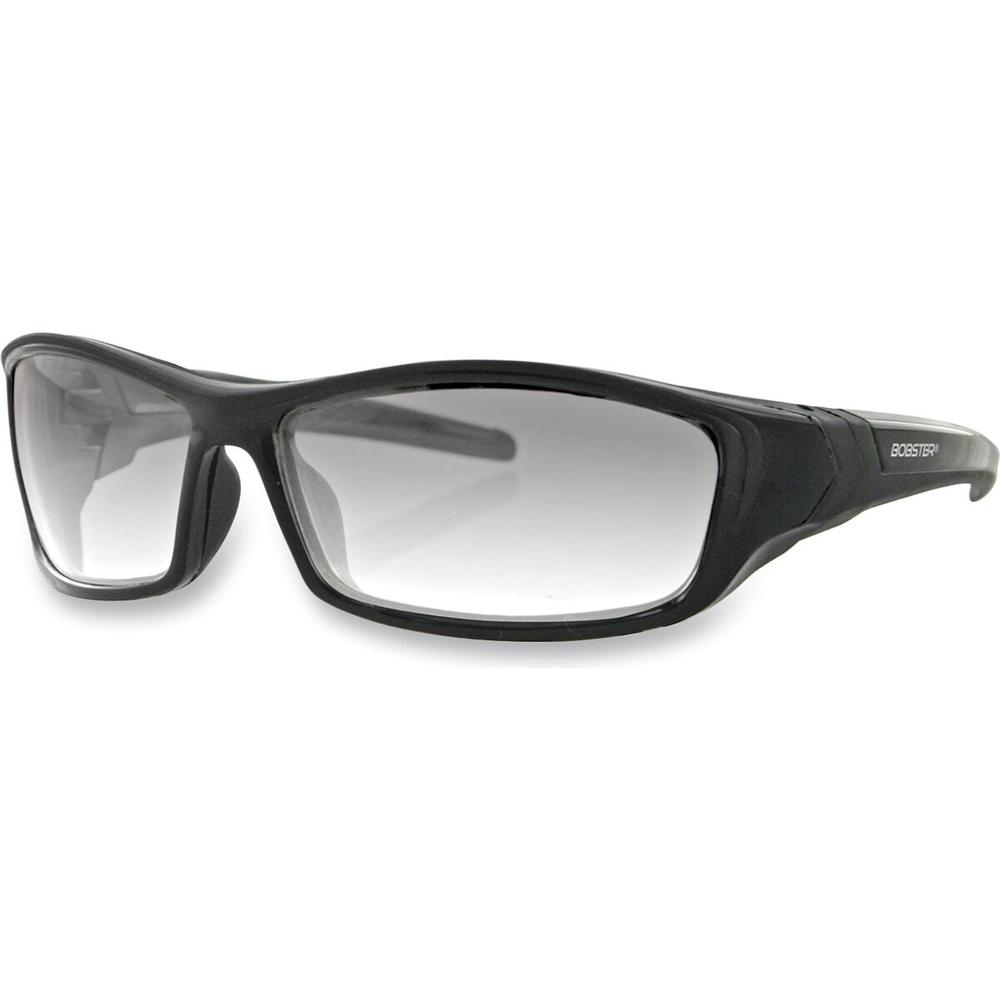 Bobster Hooligan Street Sunglasses Black With Clear Photochromic Lenses