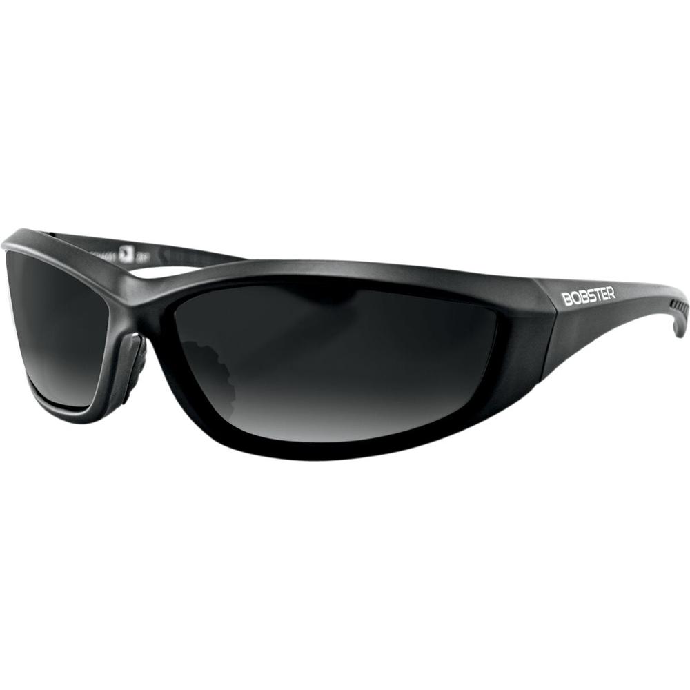 Bobster Charger Street Sunglasses Black With Smoke Lenses