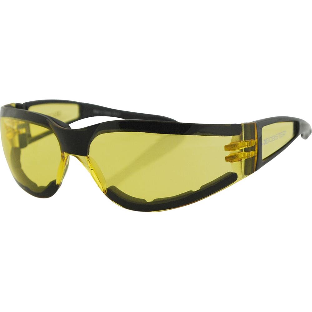 Bobster Shield 2 Adventure Sunglasses Black With Yellow Lenses