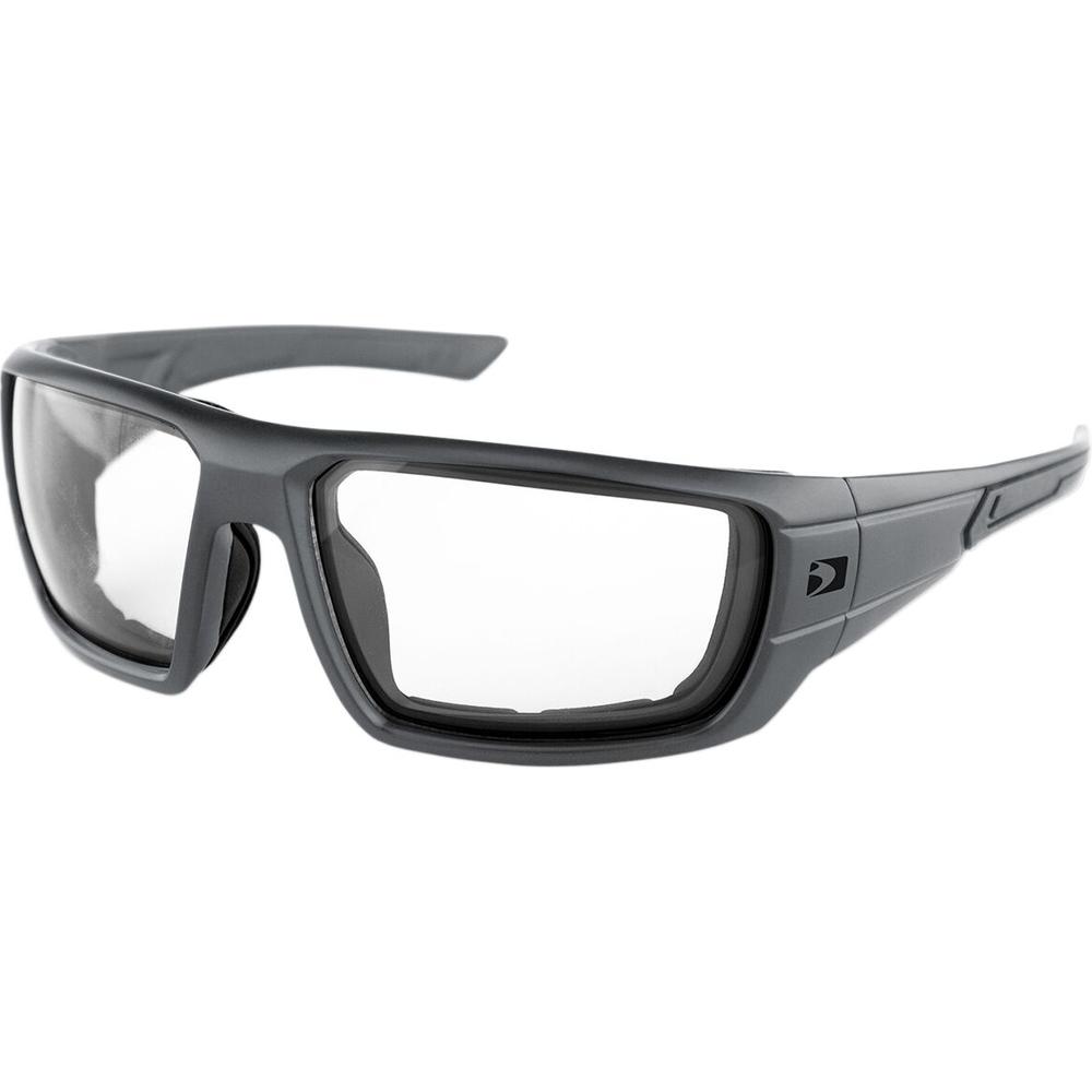 Bobster Mission Sunglasses Matt Grey / Clear