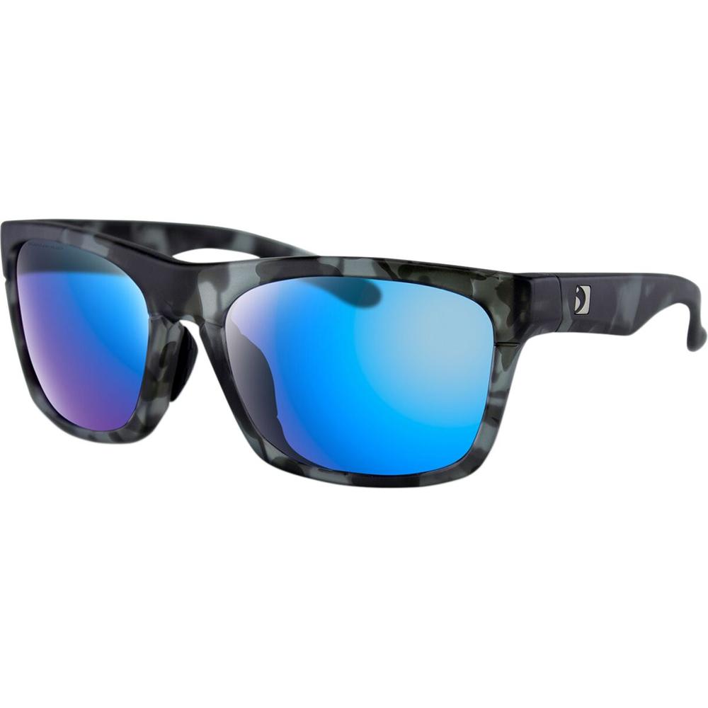 Bobster Route Sunglasses Matt Grey / Blue / Mirror Purple