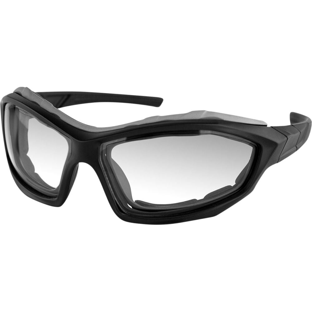 Bobster Dusk Sunglasses Convertible Matt Black / Clear