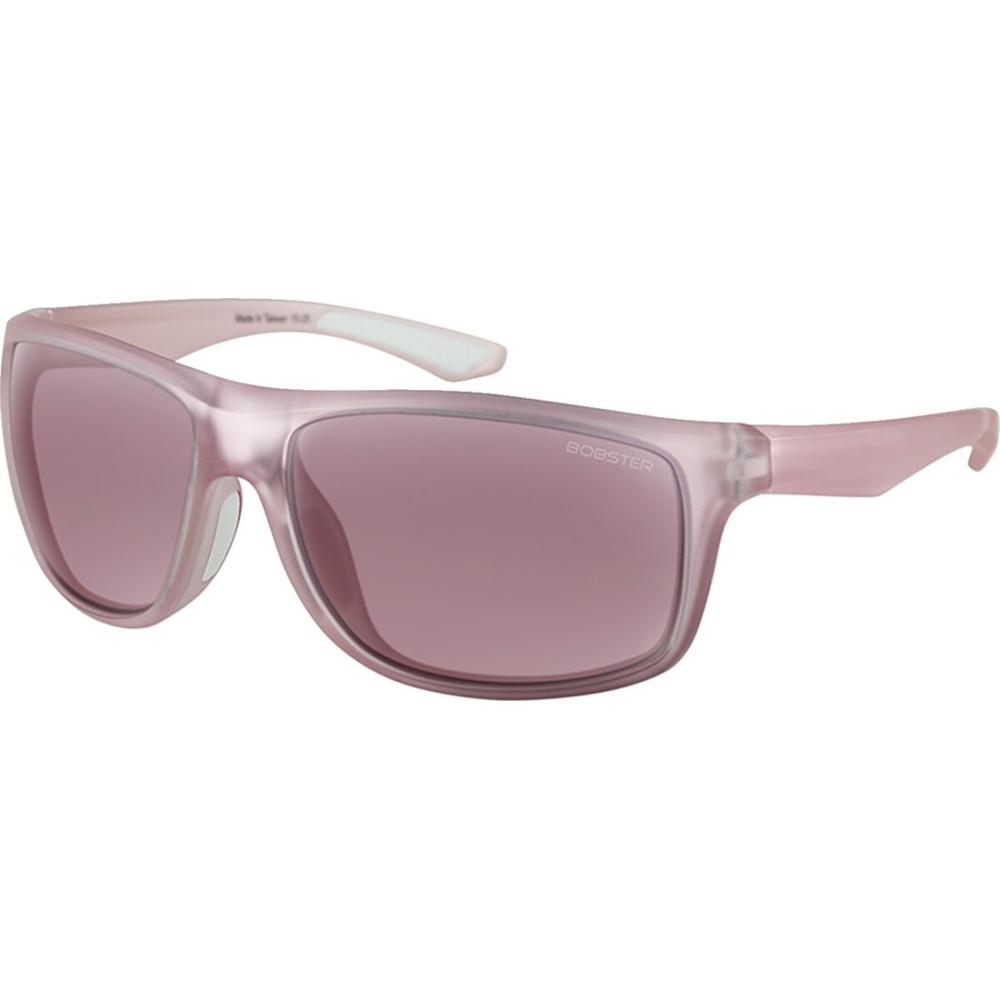 Bobster Luna Sunglasses Matt Grey / Pink