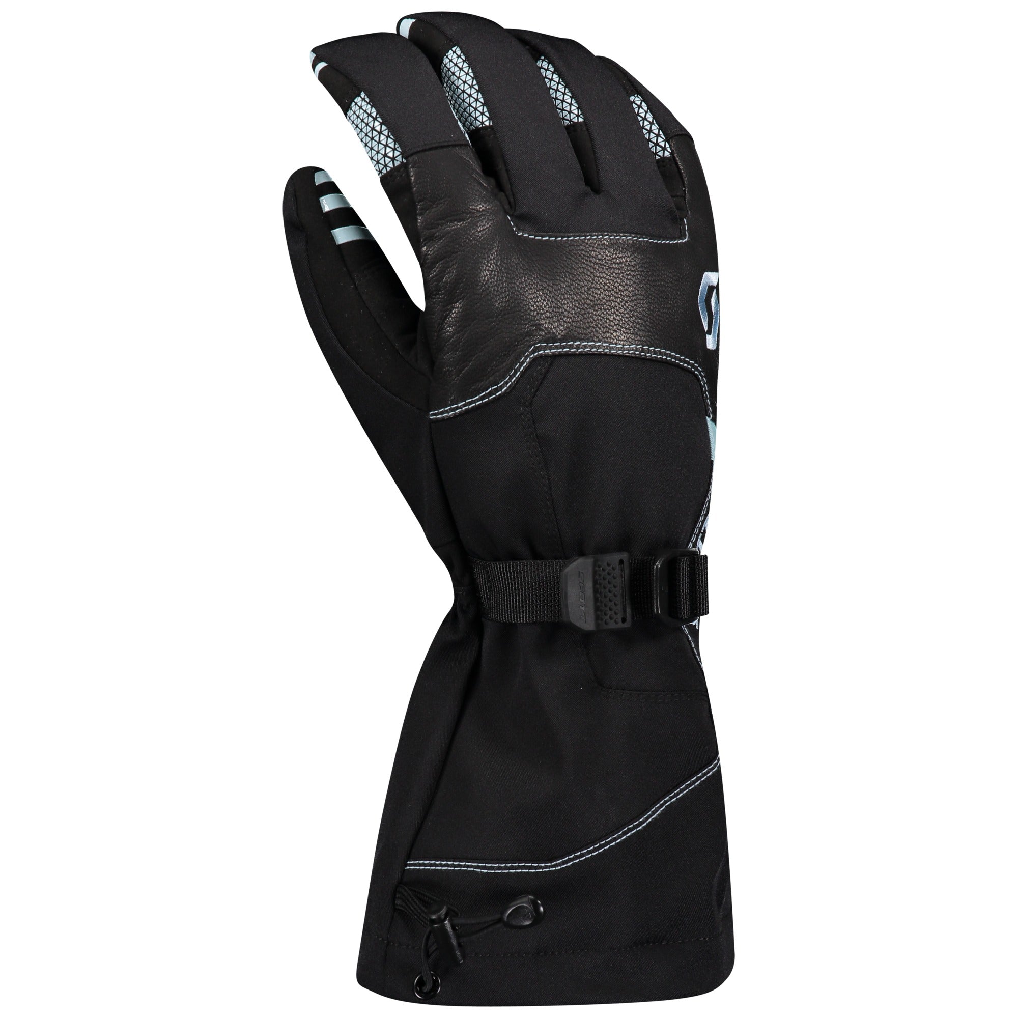 Scott Cubrick Textile Gloves Black / Cloud Blue