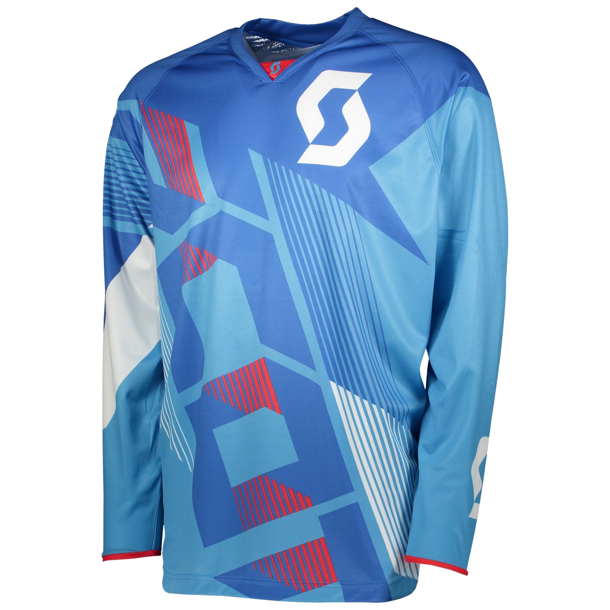 Scott 350 Dirt Jersey Blue / White