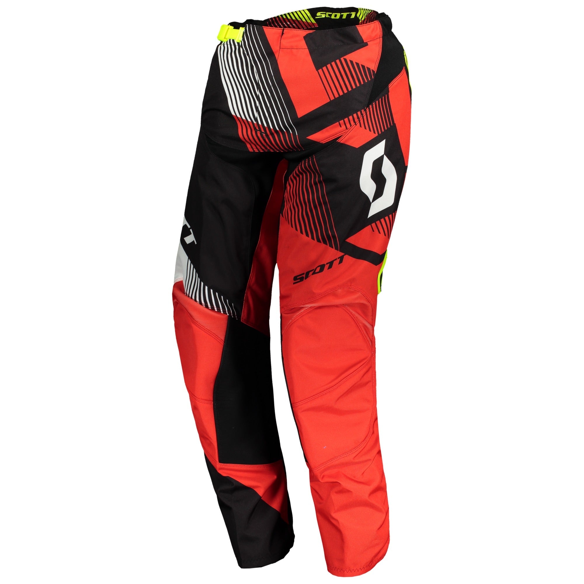 Scott 350 Dirt Textile Trouser Red / Black