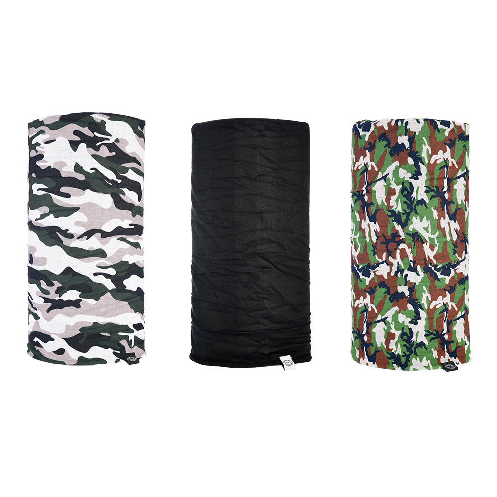 Oxford Comfy Head & Neckwear Camo - Pack Of 3 (Image 2) - ThrottleChimp