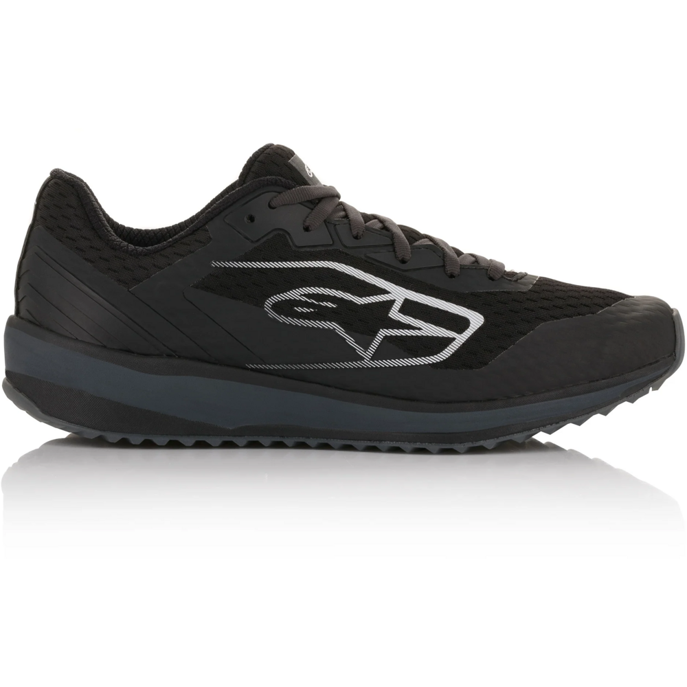 Alpinestars Meta Road Shoes Black / Dark Grey (Image 2) - ThrottleChimp