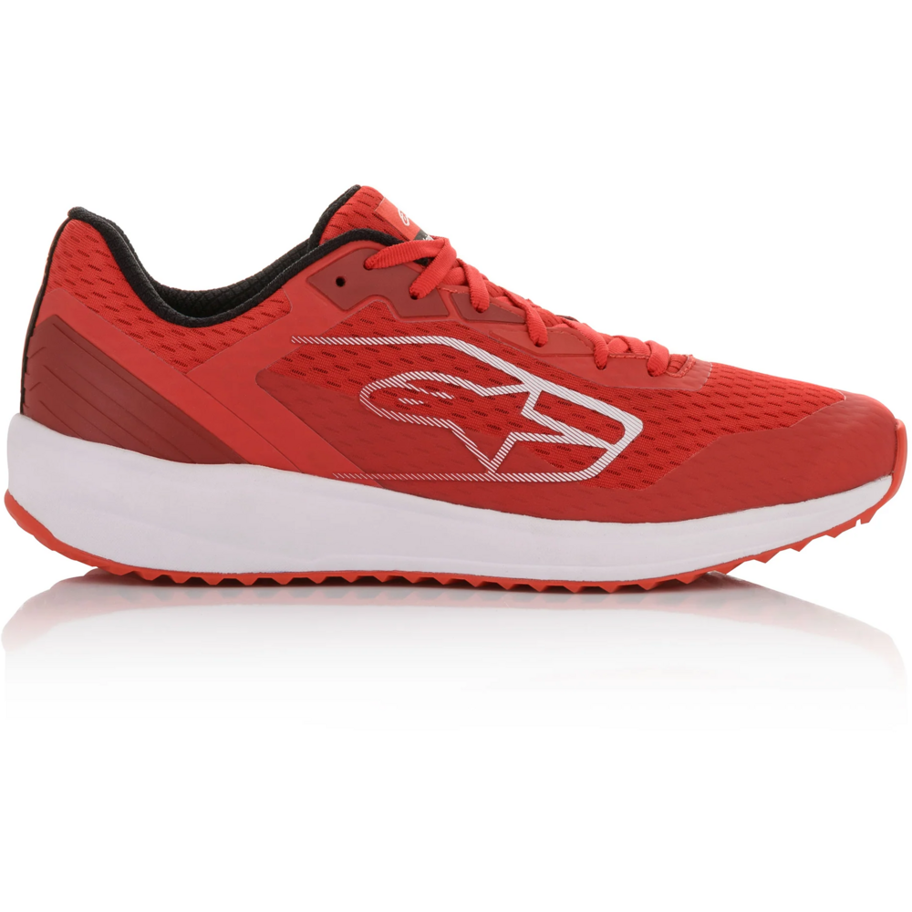 Alpinestars Meta Road Shoes Red / White (Image 4) - ThrottleChimp