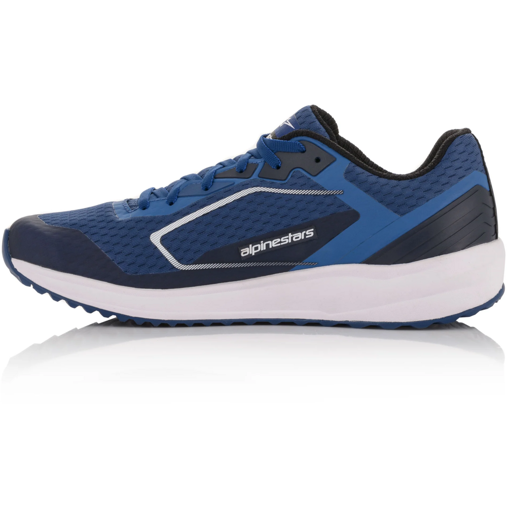 Alpinestars Meta Road Shoes Blue / White (Image 2) - ThrottleChimp